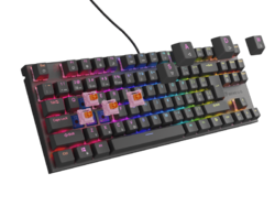 GENESIS THOR 303 TKL | Černá | Peach silent spínače