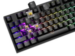 GENESIS THOR 404 | Černá | Yellow Pro spínače