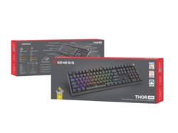 GENESIS THOR 404 | Černá | Yellow Pro spínače