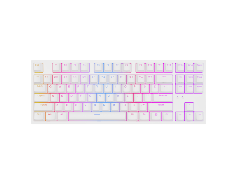 GENESIS THOR 404 TKL | Bílá | Brown spínače