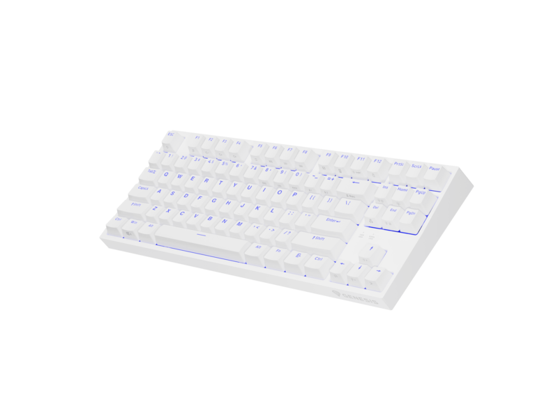 GENESIS THOR 404 TKL | Bílá | Brown spínače
