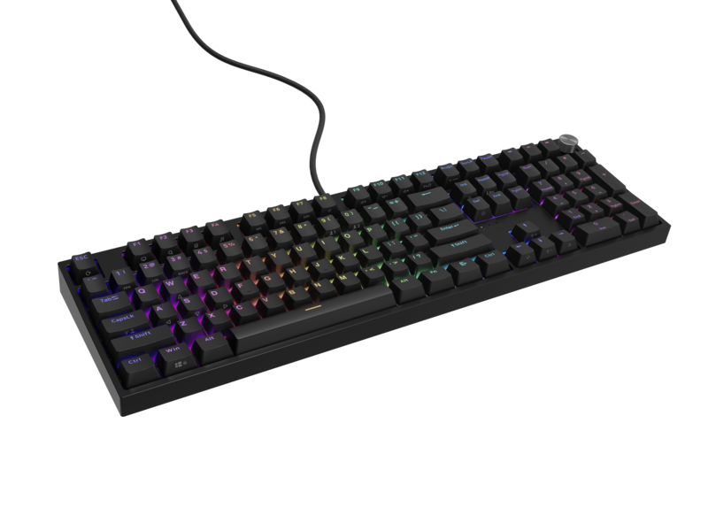 GENESIS THOR 404 | Černá | Yellow Pro spínače